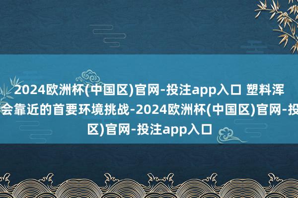 2024欧洲杯(中国区)官网-投注app入口 塑料浑浊是外洋社会靠近的首要环境挑战-2024欧洲杯(中国区)官网-投注app入口