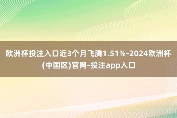 欧洲杯投注入口近3个月飞腾1.51%-2024欧洲杯(中国区)官网-投注app入口